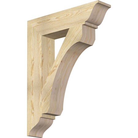 Legacy Traditional Rough Sawn Bracket, Douglas Fir, 6W X 28D X 36H